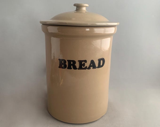 Ceramic stoneware bread bin by Pearsons of Chesterfield