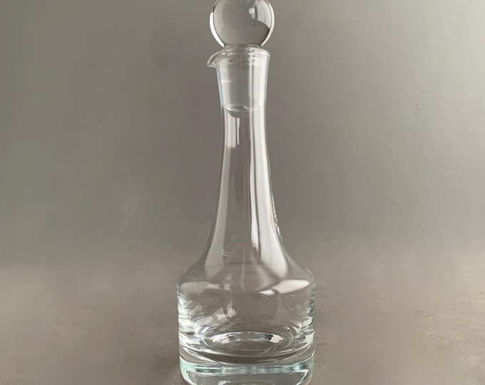 crystal oil / vinegar decanter