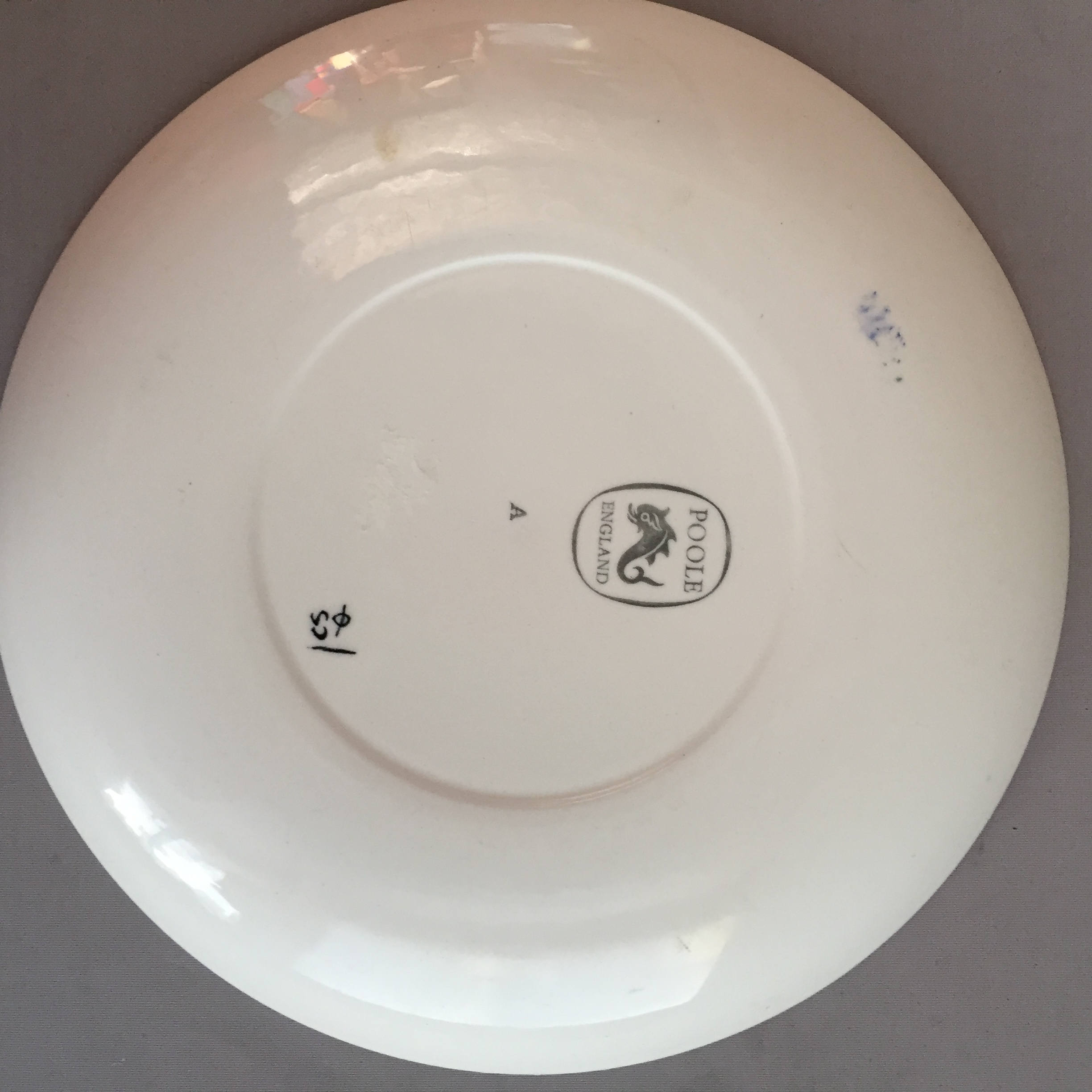 poole pottery decorative plate
