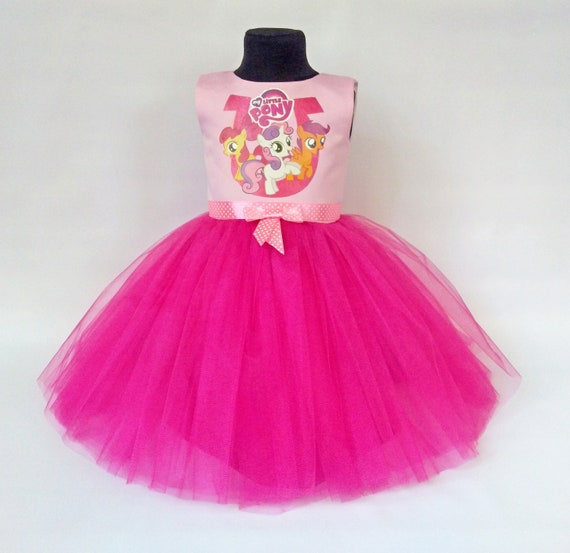 my little pony tulle dress