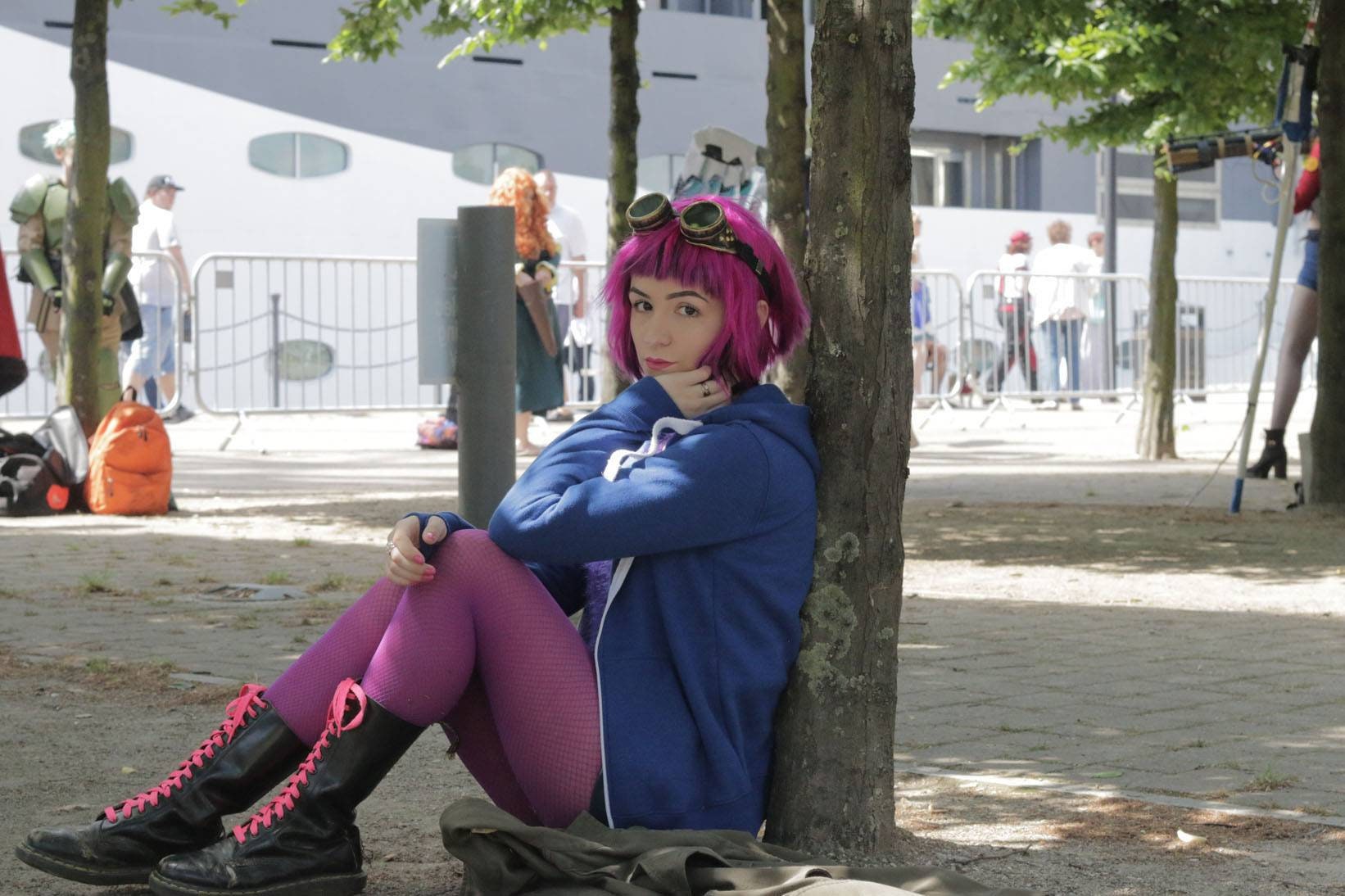 4. Blue Hair Ramona Flowers Cosplay Tutorial - wide 7