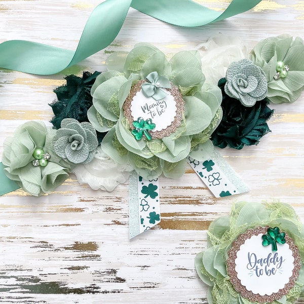 mans st patricks day sash