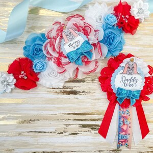 Dumbo Baby Shower Sash, Elephant Circus Baby Shower Sash for Mommy to be, Dumbo Maternity Sash, Dumbo Baby Shower Decor