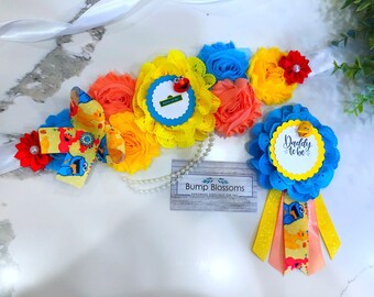 sesame street baby shower decorations