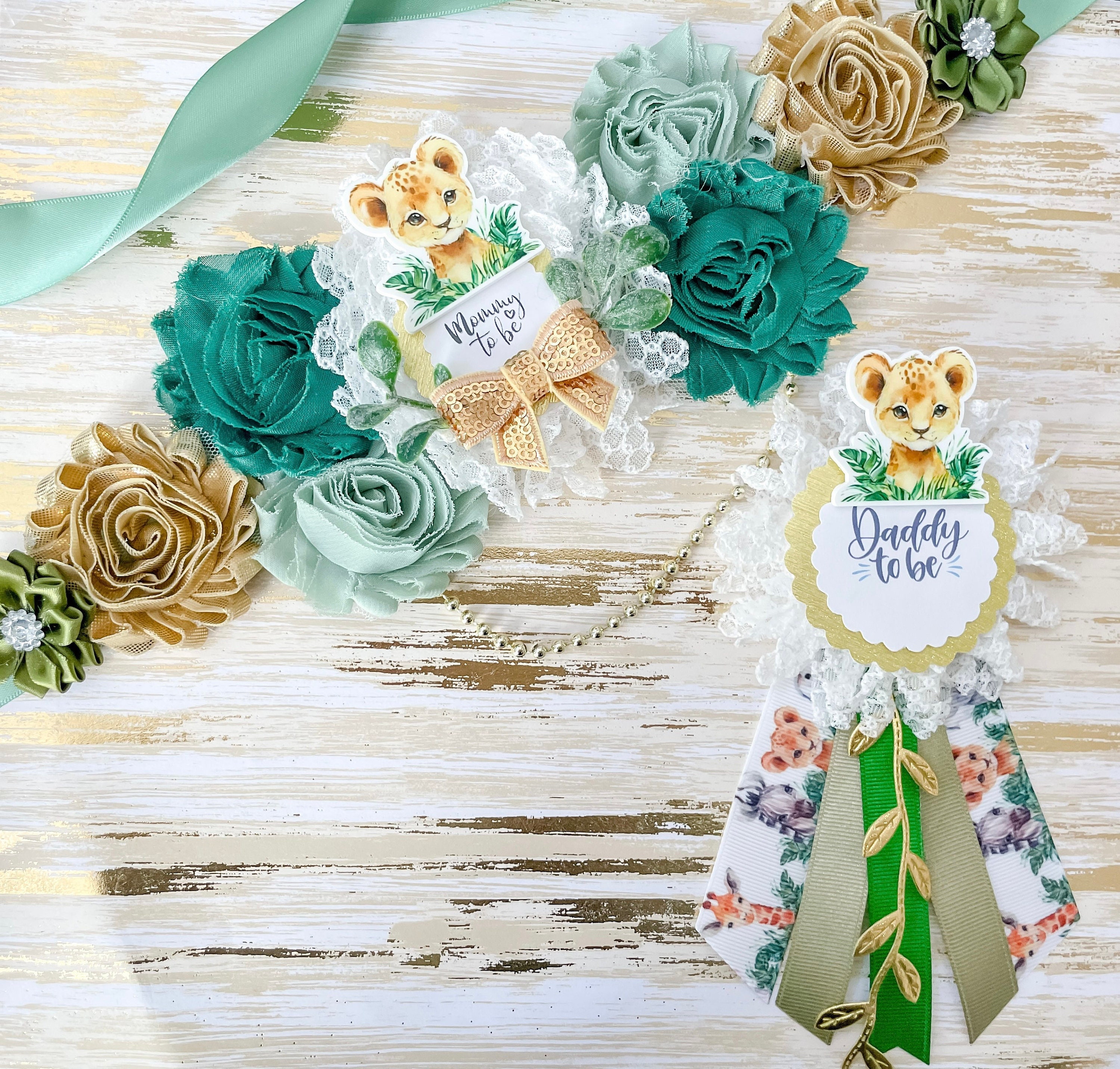 Celebracion Embarazo Handmade Faja Y Corsé Para Baby Shower 'It's A Boy' -  Tema Jirafa Safari Azul, Perfecto Para La Mamá Faja Jirafa Baby Shower Azul, image size:3000x2864