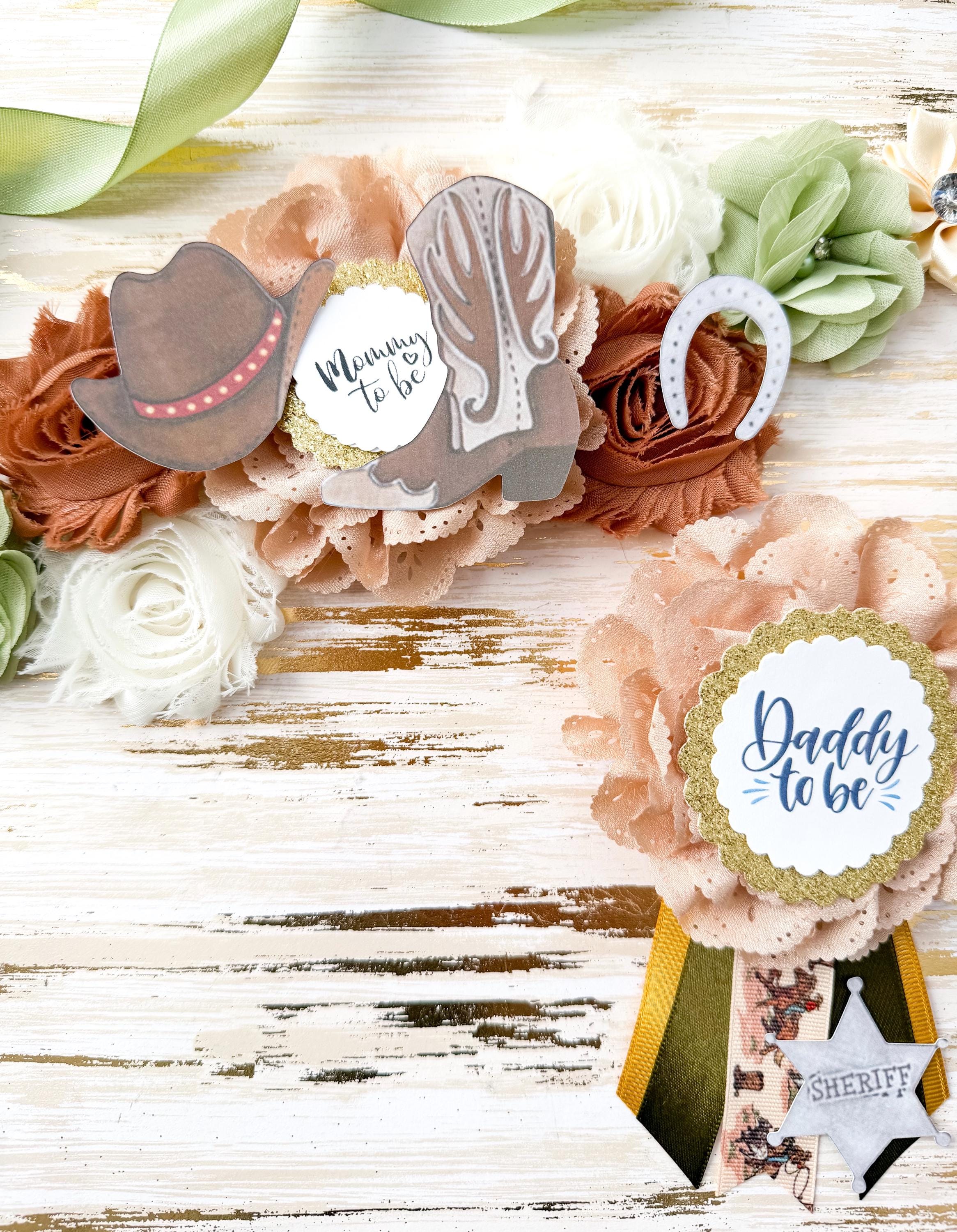 Maternity sash set 444 Amazon.com: HAPPYLAND Baby Shower Decorations Set Mommy to  main image 3