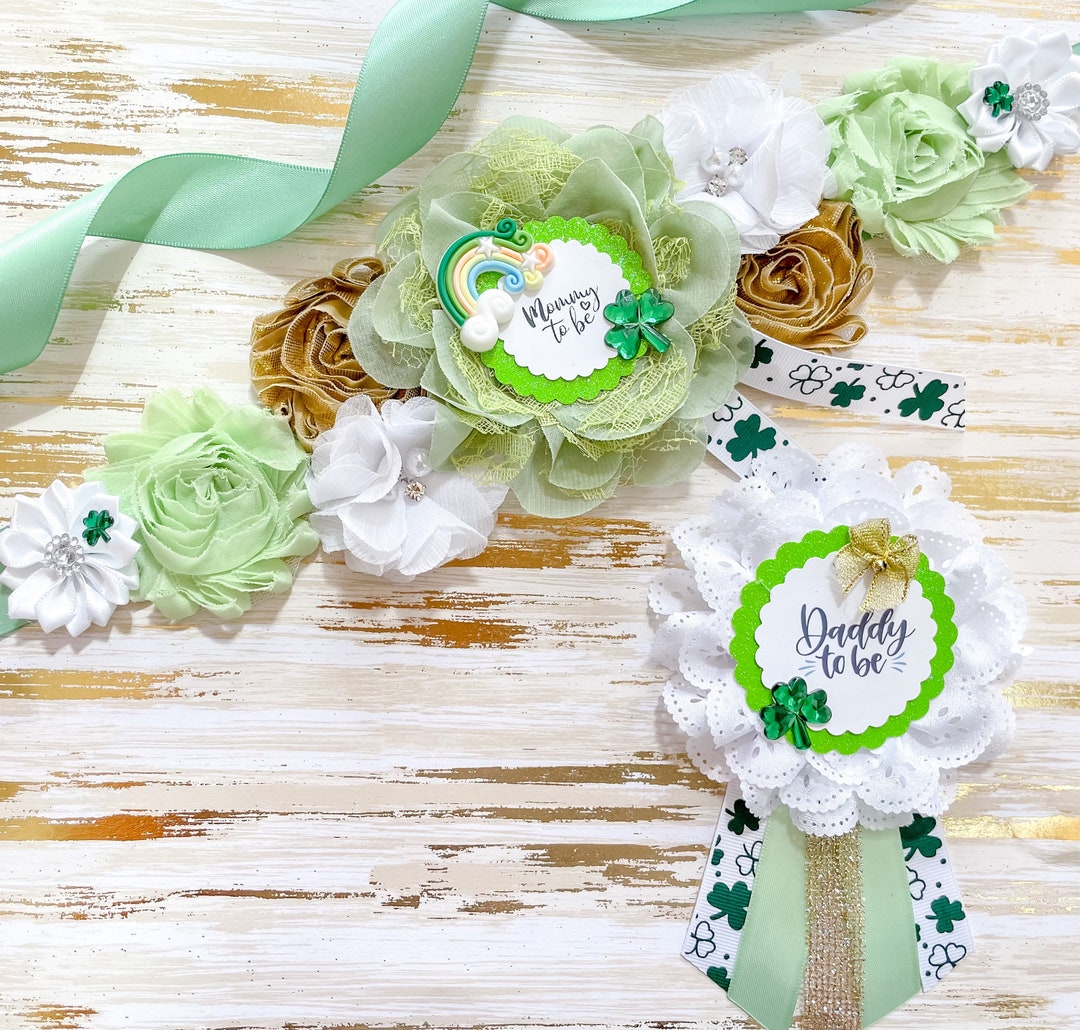 st patricks day sash