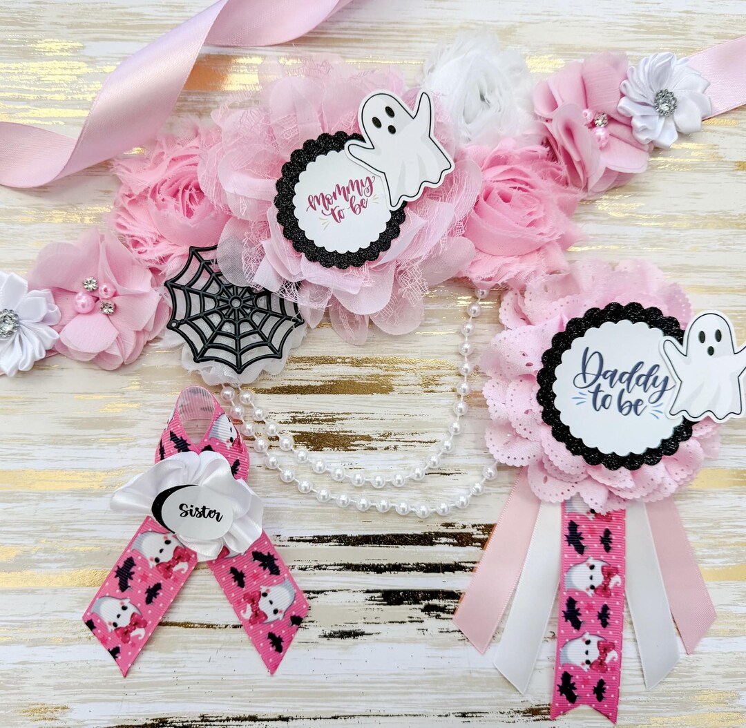 thumbnail image 2 of Jojofuny Aunty To Be Sashes Gender Reveal Party Sash 2 of 11