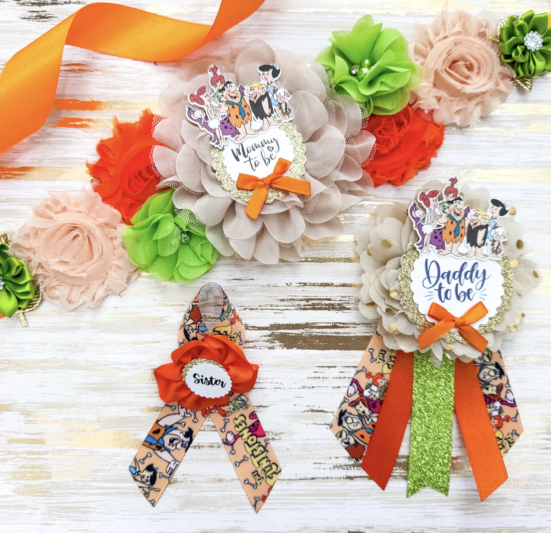 Fascia per baby shower Finestone per la futura mamma Fascia per baby shower Cave Fascia per baby shower per la futura mamma Fascia per rivelazione del sesso Fascia per baby shower Finestone per feste