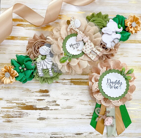 thumbnail image 2 of Baby In Bloom Baby Shower Generic Baby Mama And Baby Papa Sash For Baby Shower,Mom To Be Sash And Dad To Be Sash For Gender Reveal, Boy Or Girl,He Or She Baby 2 of 11