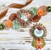 Fox Woodland Baby Shower, Flower Fox Woodland Corsage Pin and Sash Set, Fox Corsage Pin, Woodland Flower Sash, Fox Shower, Woodland Pin 