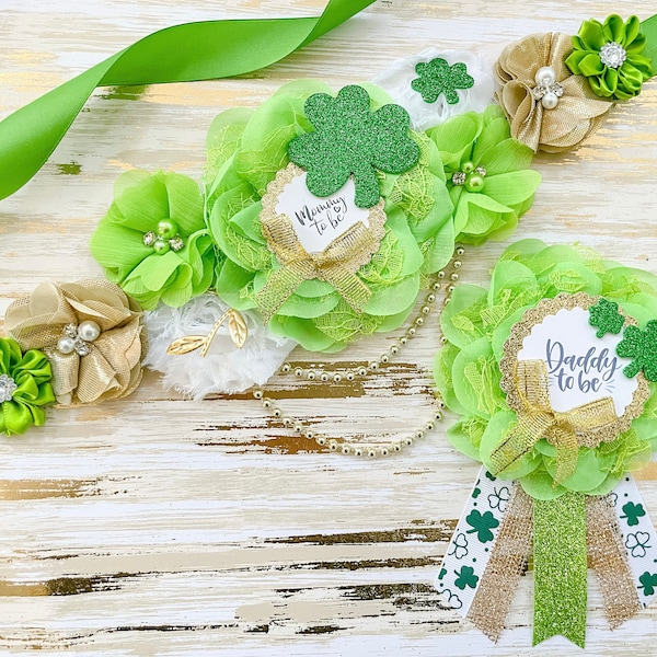 mans st patricks day sash
