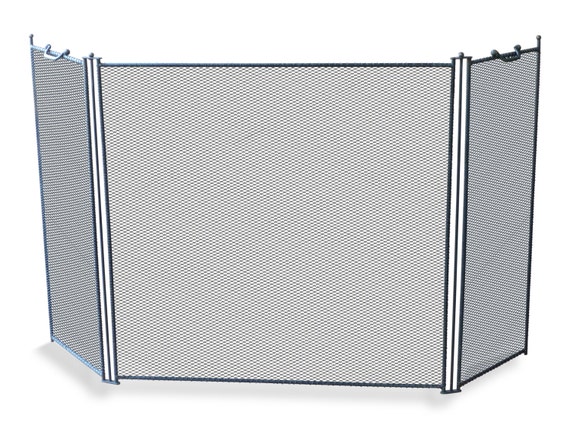Large Fireplace Screen Handmade New 34 50 Etsy