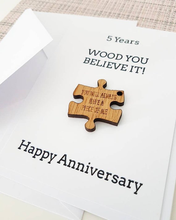 5 anniversary gift for husband
