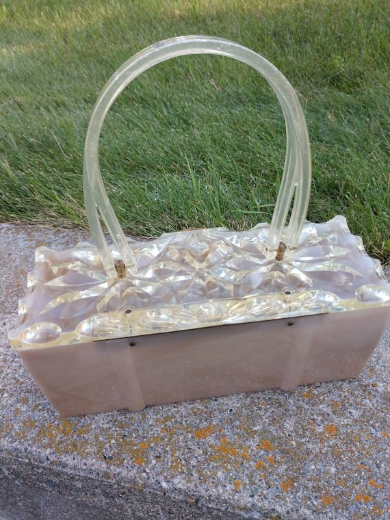 Lucite purse 1950's