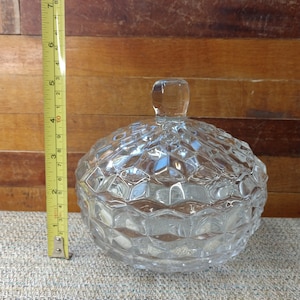 Fostoria covered candy dish
