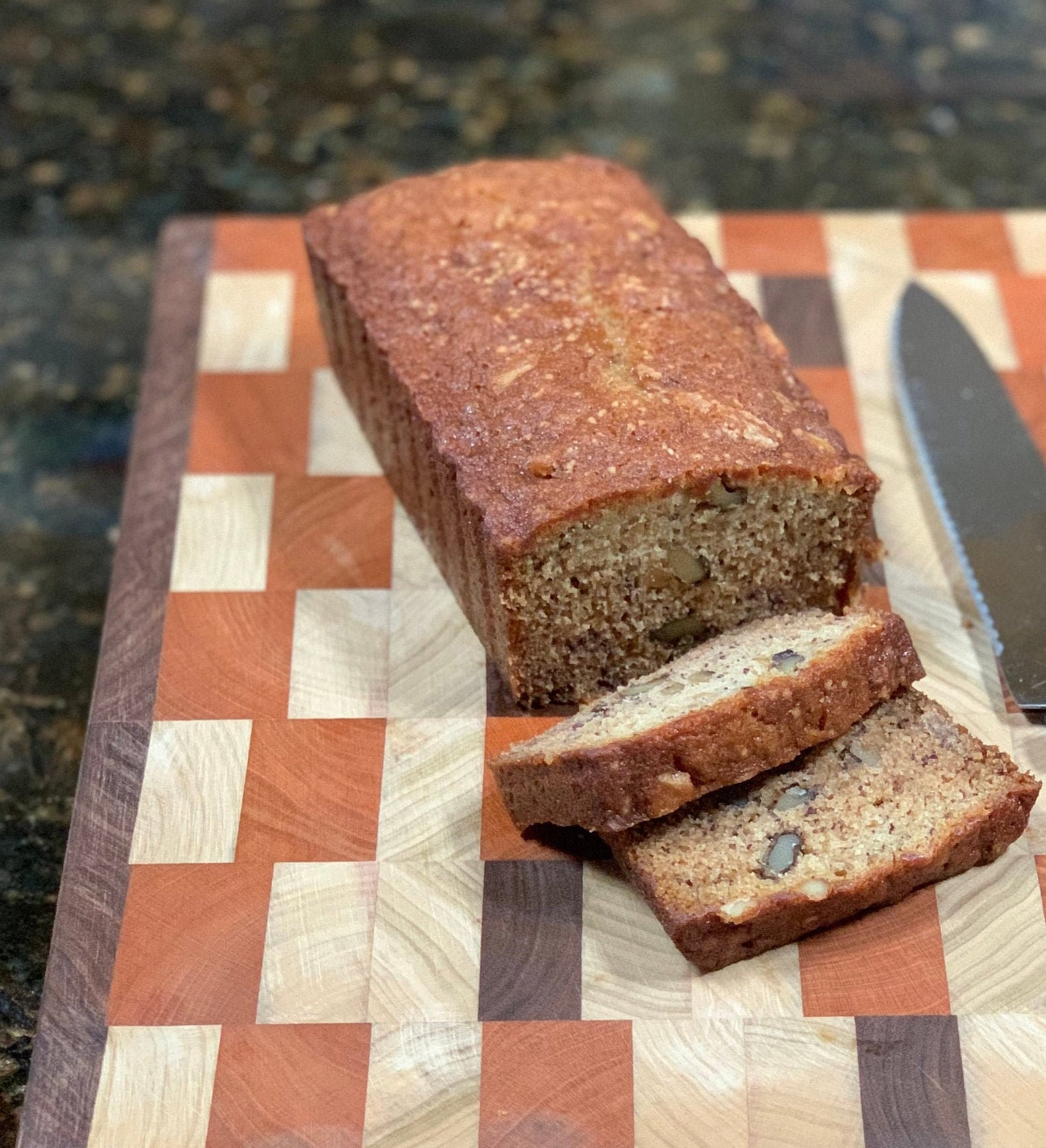 Fresh Banana Nut Bread