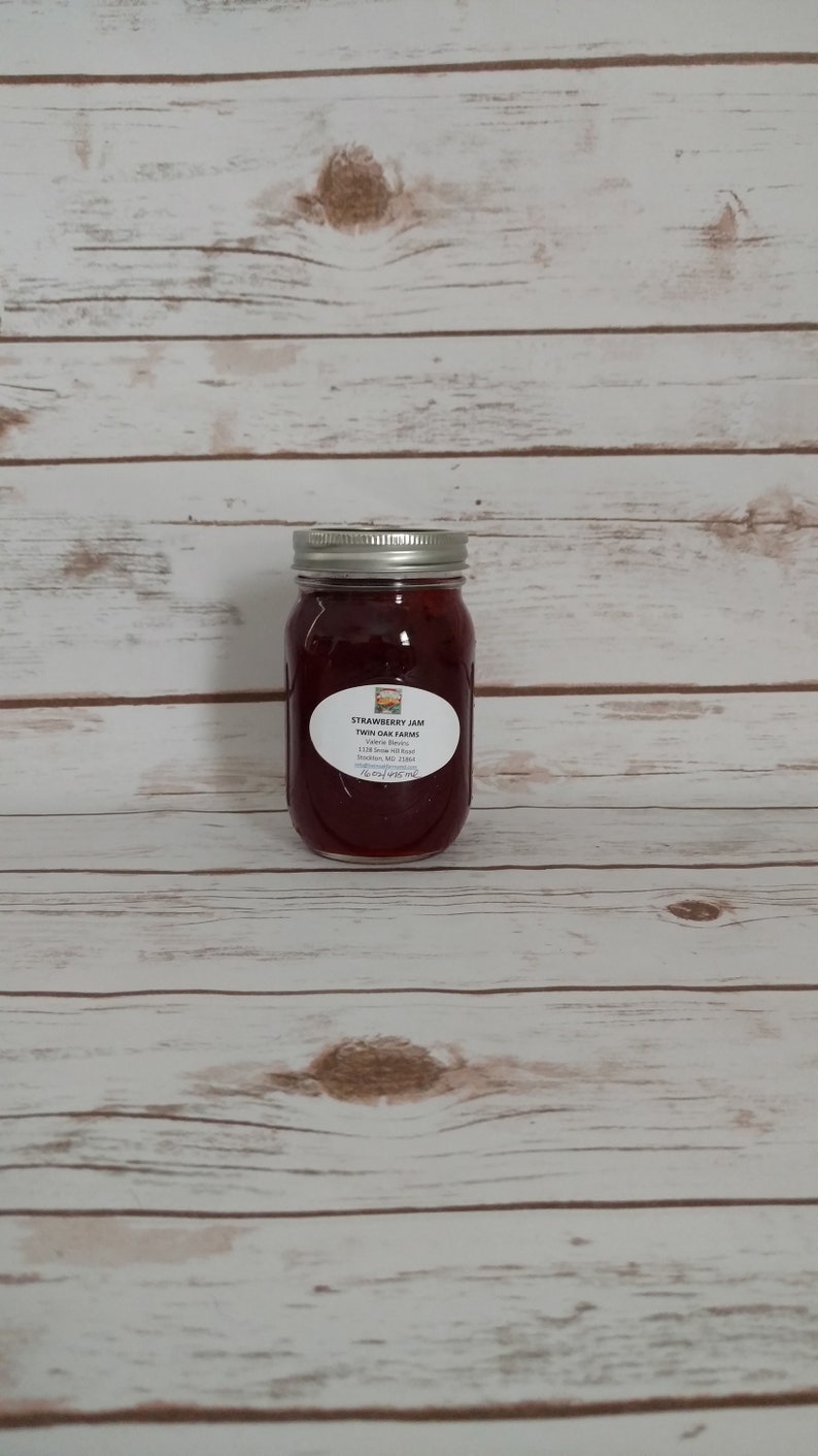 Fresh Strawberry Jam Handmade Small Batch Farm Fresh Etsy