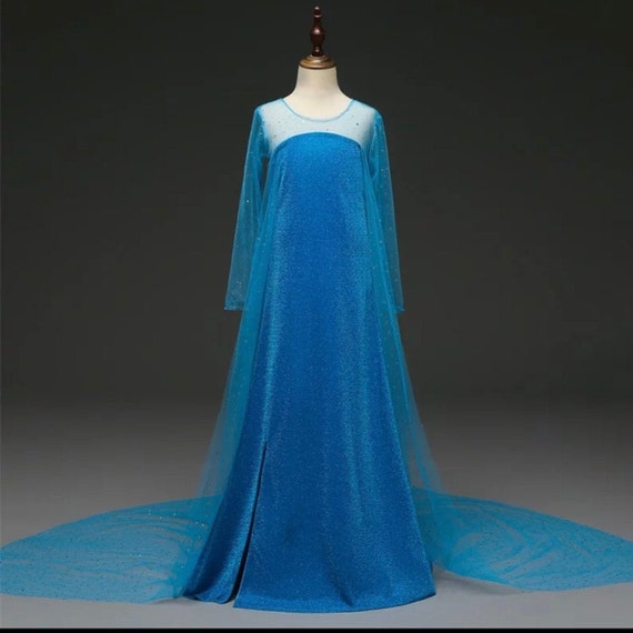 frozen inspired dress for toddlers