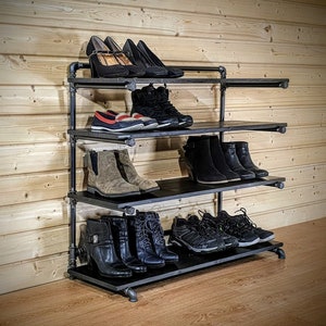Mehrstufiges Schuhregal – Aufbewahrungslösung für Ihren Eingangsbereich oder begehbaren Kleiderschrank