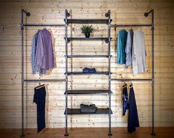 Open wardrobe / Custom closet system / Closet storage system / Modular closet system / Closet shelving system