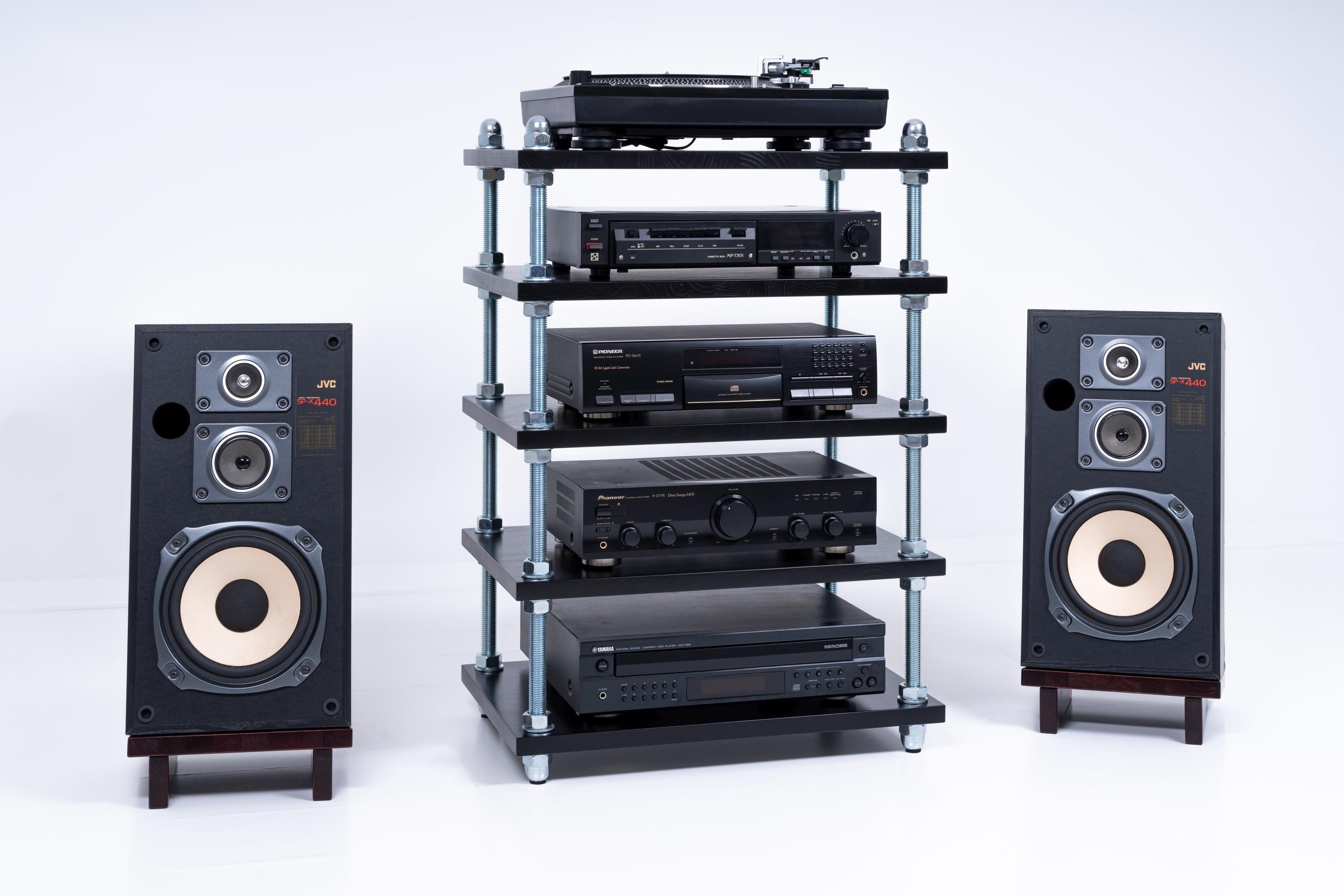 Audiophile audio rack / Record player stand / Turntable stand 