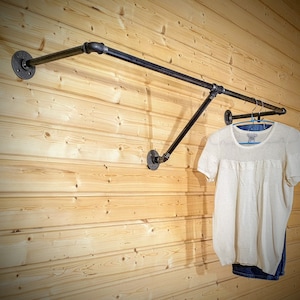 Clothing rack for heavy clothes - retail display rack - garment rack