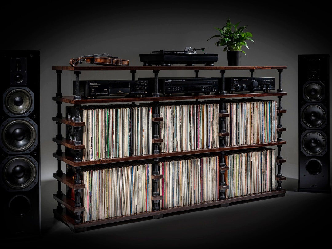 Vinyl Storage Furniture, LP Storage Shelf, Custom Vinyl Record Cabinet ...