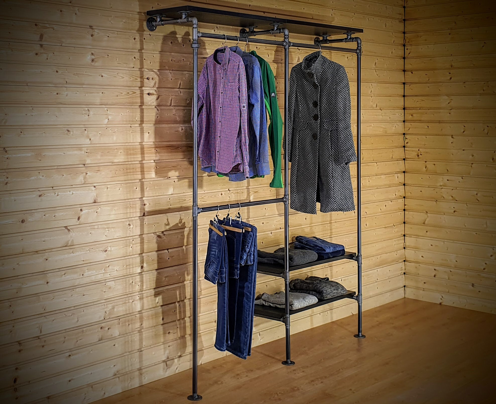 WARDROBE RAIL CARBON FIBRE TUBE TUBING CUT TO SIZE BEDROOM HANGING CLOTHES 25MM. 
