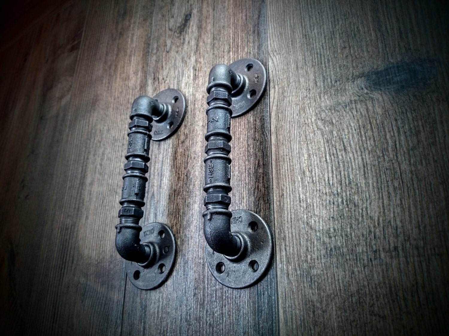 Industrial Door Handles Front Door Handles Door Pulls Black Etsy
