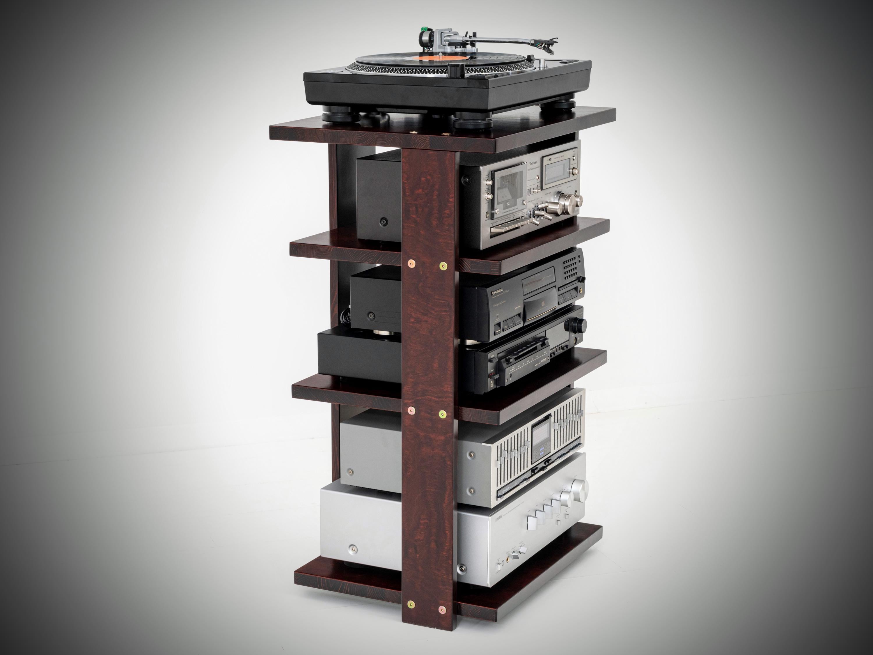 Custom Audio Rack | Bespoke Stereo Cabinet | Handmade Hifi Rack ...