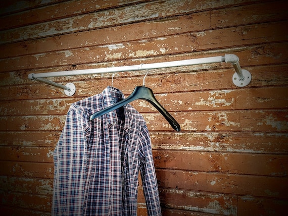 Galvanized coat rack deals