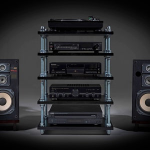 Record Player Stand / Turntable Stand / Audio Rack With Adjustable ...