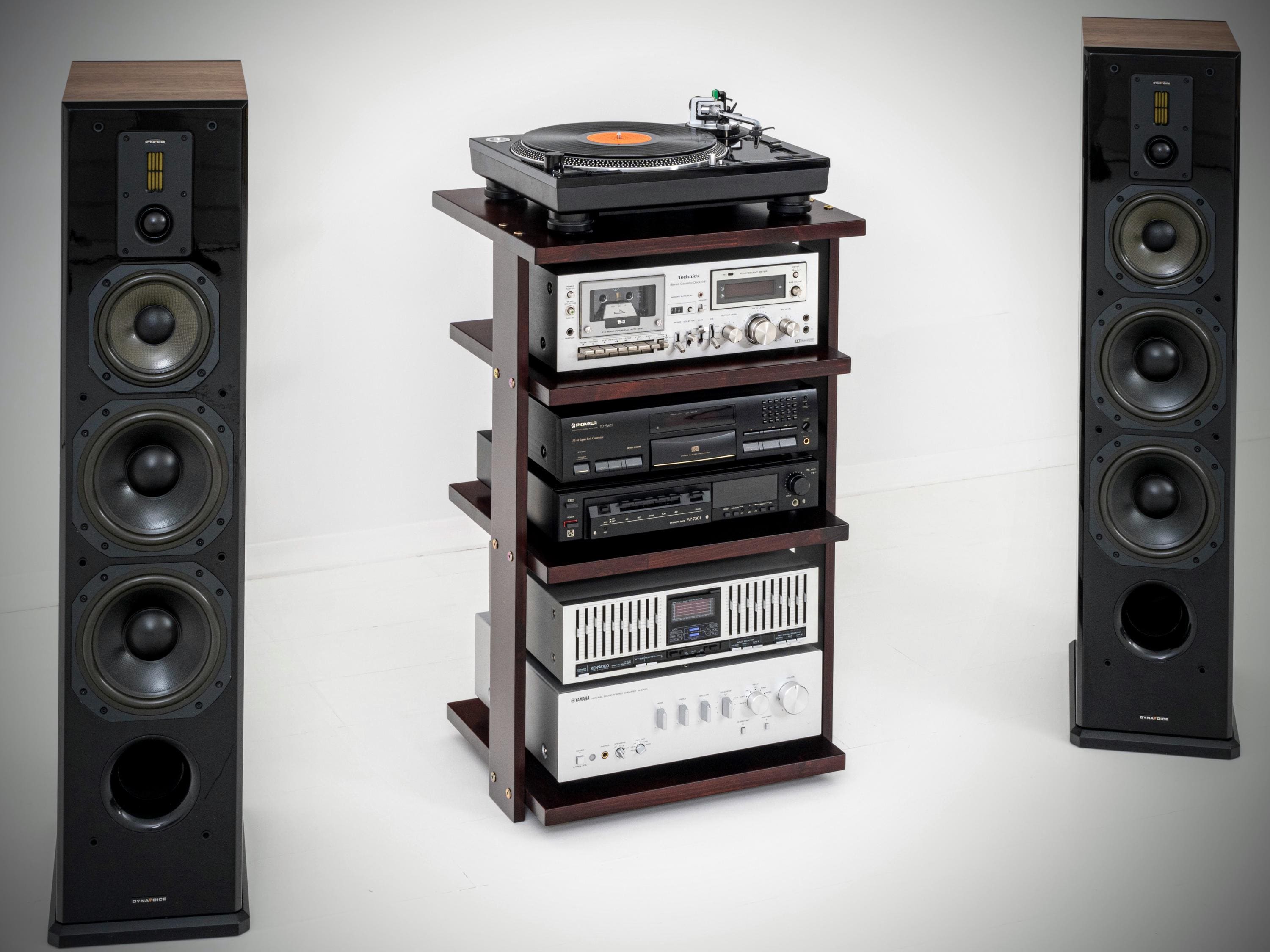 Customized Audio Racks Custom Audio Rack | Bespoke Stereo Cabinet | Handmade Hifi Rack ...