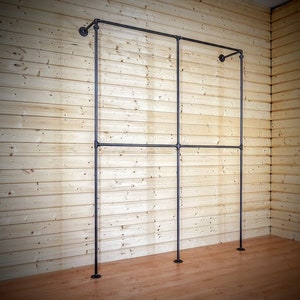 Clothing Rack Clothes Rail Retail Display Pipe Clothing - Etsy