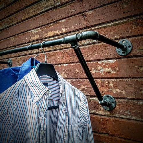 Industrial clothing rack Cloth Heavy Duty clothes rail Pipe rack Garment rack 
