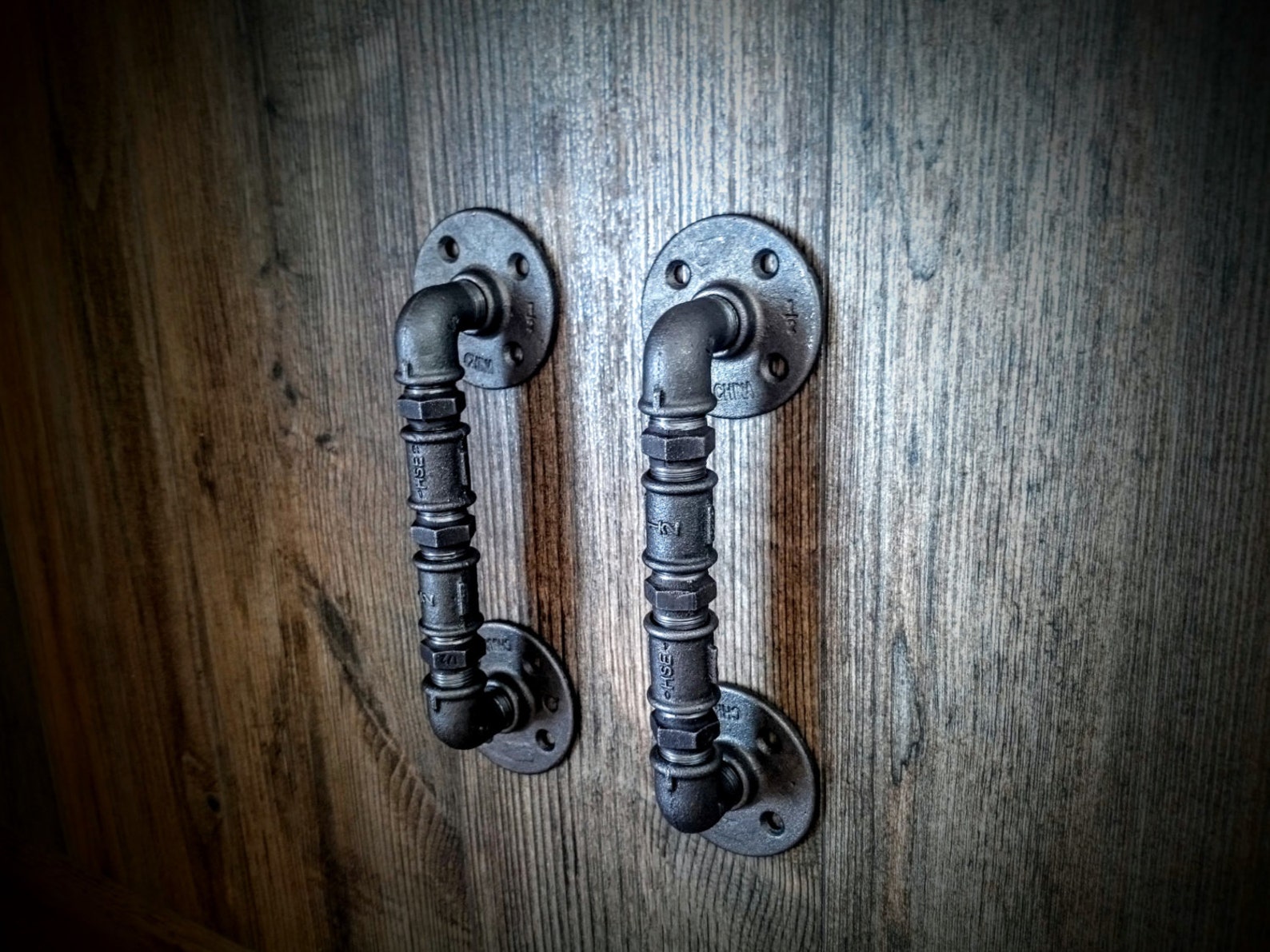 Industrial Door Handles Front Door Handles Door Pulls Black Etsy