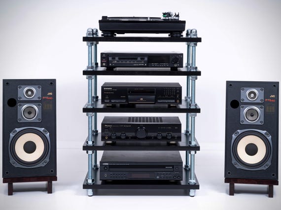 CDプレイヤーレコード棚ラック特注品