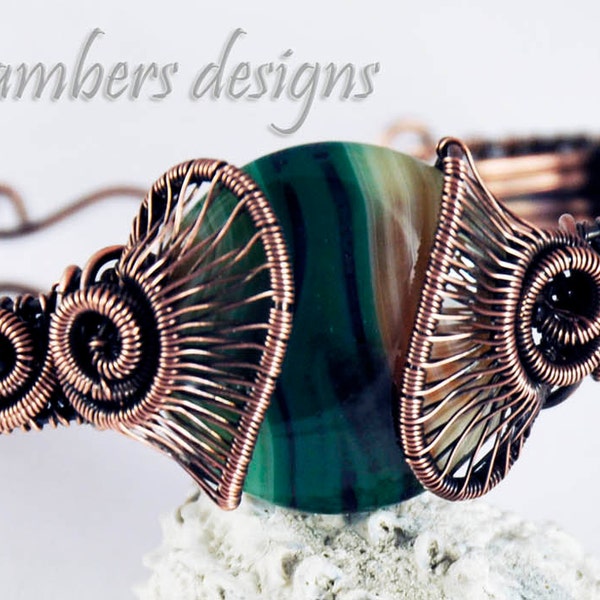 Wire Woven Bracelet Etsy
