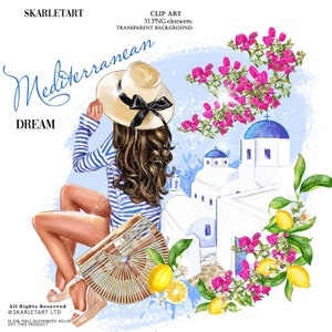 Sommer Clipart Urlaub Clipart Fashion Planner Mädchen Mode Illustration Girl Boss Lemon Clipart Planer Clipart Beauty Blog Planner