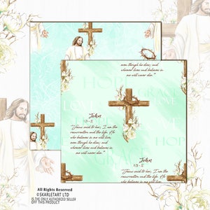 Easter Paper Pack, Jesus Paper, Resurrection,printable Easter ...