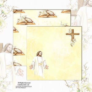 Easter Paper Pack, Jesus Paper, Resurrection,printable Easter ...