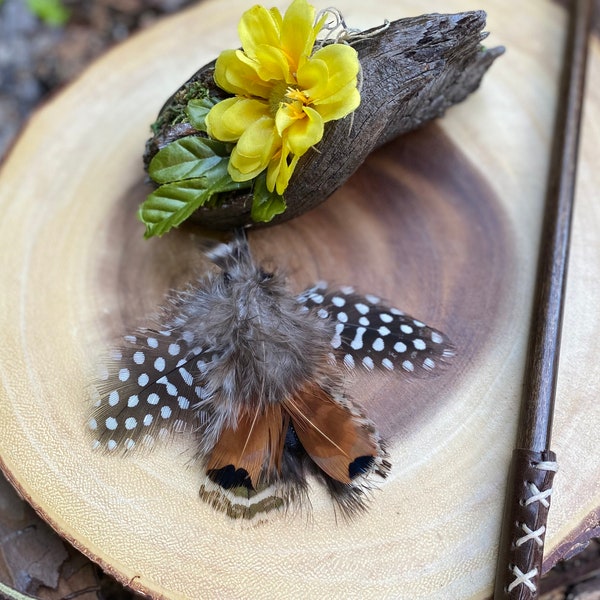 Moth Cat Teaser Toy Attachment (use with wood teaser wand)