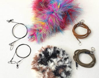 Cat Wand Refill Lines – Interchangeable Teaser Attachments for Interactive Play