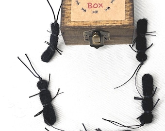 Box of Ants Felt Toss, Scatter and Chase Cat Toys