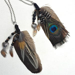 Feather Car Charm: Boho Essential Oil Diffuser Keychain, Backpack, Aromatherapy Jewelry