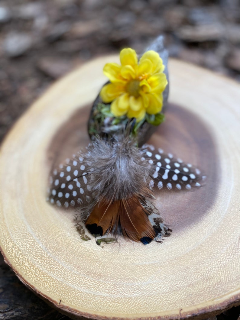 Moth Cat Teaser Toy Attachment use with wood teaser wand image 8