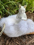 Fox Cuddle, Carry and Kick Natural Shadow Fox Tail Cat Toy