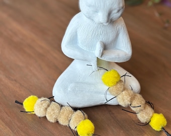 Milkweed Tussock Caterpillar Handmade Toy Toss, Scatter and Chase Toys