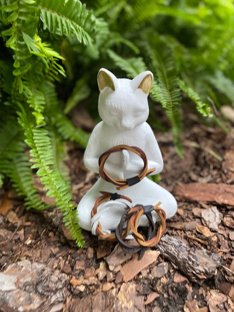 Toss Scatter and Chase Leather Cat Toys Etsy